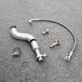 Tk5228 1st-racing For Mini Cooper S 1.6l Jcw R56 R57 R58 R59 R60 4an Oil Feed Line Flange Adapter