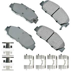 Akebono Act503a Brake Pad Front Fits For Acura Cl 97 Integra 01