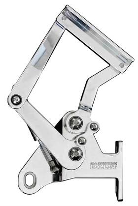 All American Billet Hh-5859ct-p Hood Hinges 1958-1959 Gm Trucks Plain Sty