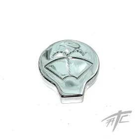 All Things Chrome 126836110515 2021-2023 Jeep Gladiator Billet Engraved Windshield Wiper Fluid Cap Cover