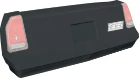 All23016 Allstar Performance Bumper Cover - 2 Piece Complete Rear Molded