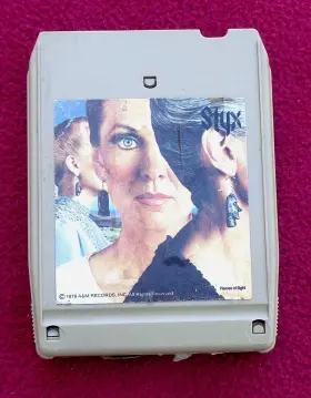 8t-4724 Am Records Very Nice Vintage 1978 Styx Pieces Of Eight 8 Track
