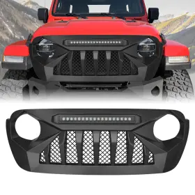 Amjpca00102 American Modified Demon Grille With Led Off Road Ligh