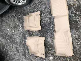 299.am1604 American Motors Hummer H2 2004 Weathertech Floor Liner Set 3 Pieces