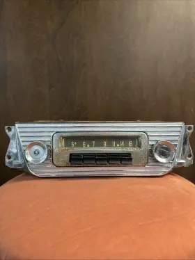 84ma American Motors Rambler Rebel Ambassador 1959 Push Button Am Radio Untested Parts Only Usa