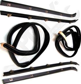 Apdty 141097 Window Channel Run Seal And Belt Dew Wipe Weatherstrip Kit Front
