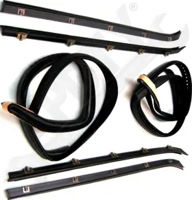 141097 Apdty Window Channel Run Seal And Belt Dew Wipe Weatherstrip Kit Front