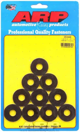 200-8449 Arp Black Washers - .471 Id Fits X 1.300 Od 10