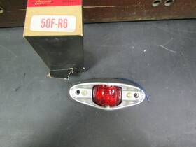 Arrow 50f-r6 Vintage Red Reflector Light Safety After Dark