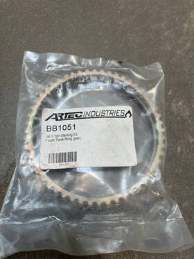Artec Industries Bb1051 1 Ton Sterling 52 Tooth Tone Ring Pair For 07-18 Jeep Jk Jku