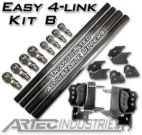 Artec Industries Lk0015 Easy 4 Link Kit B Tube All 1.25 Inch Krawler Joints