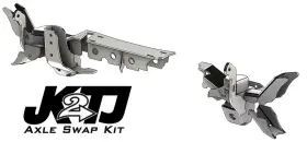 Tj4417 Artec Industries For Jk2tj Front Axle Swap Kit Dana 44 Rubicon Lca Brackets With Standard Hole