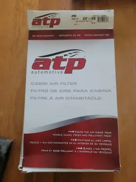 Cf-99 Atp Automatic Transmission Parts Inc. Cabin Air Filter