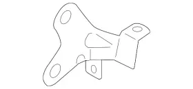 420-121-232 Audi Genuine Inner Bracket