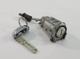 Audi 8t1837167 2010 A5 Coupe B8 8t Front Left Driver Door Handle Lock Cylinder With Key Set