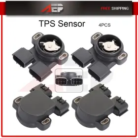 Ap82549301y Auto Engineparts Set Of 4 Fits Nissan Sentra Limited Edition Sedan Throttle Position Sensor Tps