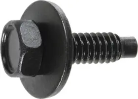 A10823 Auto Vehicle Parts Co. 50 Hex Head Sems Bolts With Dog Point 1/4 Inch -20 X 7/8