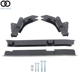 Autoooparts Apo318488 For Jeep Wrangler Tj 97-02 Rear Trail Arm And Center Skid Plate Frame Rust Repair