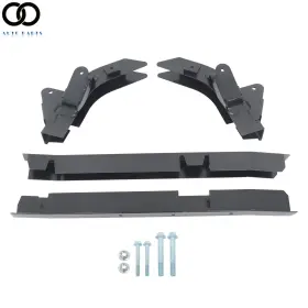 Apo318488 Autoooparts For Jeep Wrangler Tj 97-02 Rear Trail Arm And Center Skid Plate Frame Rust Repair