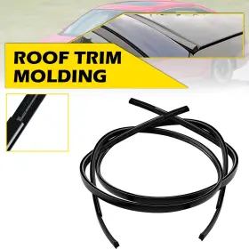 73853-9an0a Auxito New Black Pair Left And Right Roof Drip Molding Trim Fits 2013-2018 Nissan Sentra