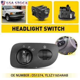 Ds1374 Auxito Headlight Lamp Light Switch For 00-14 Ford Expedition F-150 High Quality