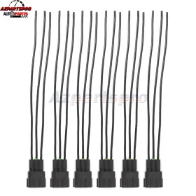 01020101000787 Azpartspro 6x Connector Pigtail For Toyota Lexus Subaru Nissan Mazda Ignition Coil 61058723