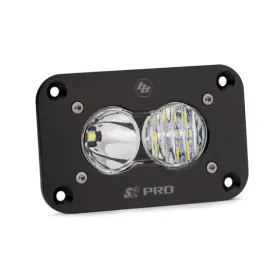 481003 Baja Designs S2 Pro Flush Mount Led Work Fits Light With Combo Pattern - Clear