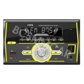 577434 Bcsmmcar Bluetooth 4-ch Output Car In-dash Mp3 Stereo Radio Player Fm Usb/tf/aux And Remote