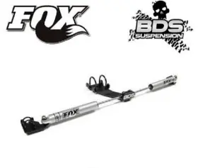 Bds2028df Bds & Fox Dual Steering Stabilizer Kit 97-06 Jeep Wrangler Tj Cherokee Xj And Zj
