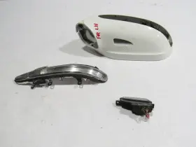 3y0857537a Bentley 10-20 Mulsanne 2012 Left Driver Rear View Mirror Cap Frame Turn Light 1