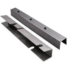Bfo Lsv6ie Right And Left Center Skid Plates Rust Repair Frame For Jeep Wrangler Yj 1987-1995