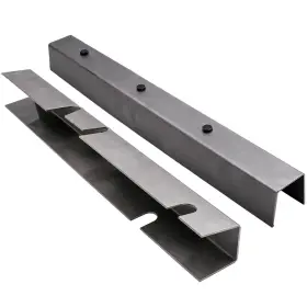 Lsv6ie Bfo Right And Left Center Skid Plates Rust Repair Frame For Jeep Wrangler Yj 1987-1995