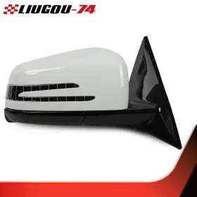 Big24873 Big-wheel Right Side Passenger White Mirror Fit For Mercedes Coupe E350 E400 E550 10-17