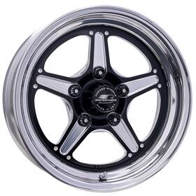 Billet Specialties Brs23535f6117 Street Fits Lite Black Wheel 15x3.5 1.75in Bs