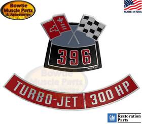 Bmp 300-396 71 Chevelle Impala El Camino Camaro Monte Carlo Ss 396 402 300hp Engine Decal