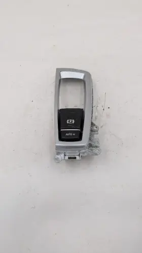 241-10563b Bmw 535i 2011-2016 Center Console Parking Brake Aluminum Trim Oem Used 92175940