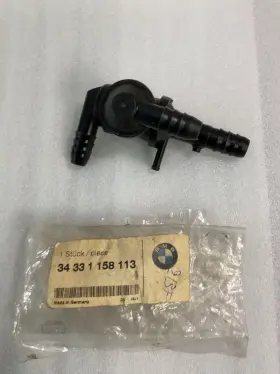 34331158113 Bmw Genuine E28 E30 Brake Master Cylinder Check Valve Oem