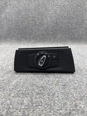 61319169410 Bmw E92 E93 Lci Left Dash Headlight Lamp Switch Control Element Knob Black Oem