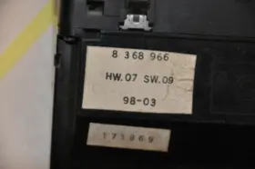 61319362762 Bmw 1 Oem 8368966 Used Window Switch Array Driver Door- Hw.07 Sw.09