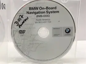 65900431724 Bmw Inch D017 Genuine North America Map Navigation Region Dvd-ccc 65 90 431 724