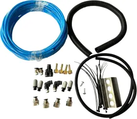 Bocid 614162918846 Universal 4 Point Diff Breather Kit Compatible With Toyota Landcruiser Prado
