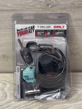 Bolt 7040476 6ft. Cable Lock Ford Center Cut