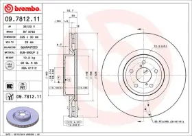 09781211c02 Brembo Disc Brake Rotor