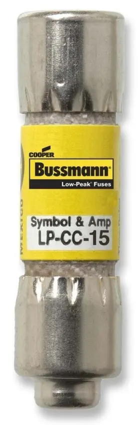 Lp-cc-15 Bussmann 15amp Midget Fuse Pk2