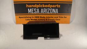 Cadillac 1609877 1979 Deville Oem Felt Plastic Glove Box Insert - Black