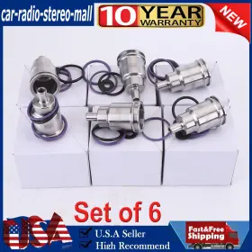 21515329 Car-radio-stereo-mall Set Of 6 Injector Steel Sleeves 276948 For Volvo D13 New Usa