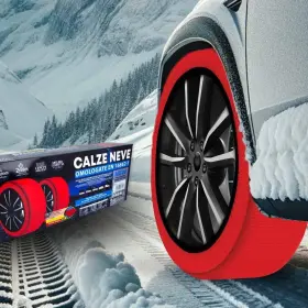 16662-1 Carall 313101098082 Snow Socks For Car Approved En 2020 Easy Assembly In 2 Minutes Xl X2