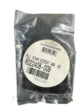 R011406-009 Carefree R022406-009 Of Colorado Pull Strap For Sideout Awning Buckle 30 Inch Black