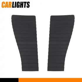 C-02etw45g3abk Carlights 1pair Hood Louver Inserts Grille Fit For 1985-1990 Chevrolet Camaro Z28 And Iroc-z