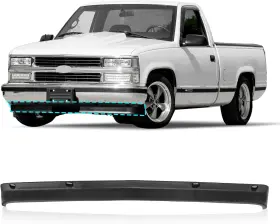 15569428 Carpartsdepot Front Bumper Air Dam Lower Valance Without Holes Black